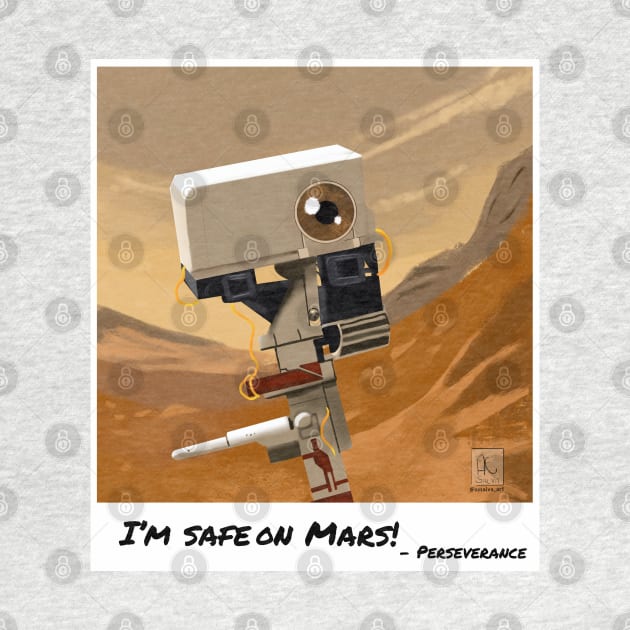 I'm safe on Mars by AC Salva